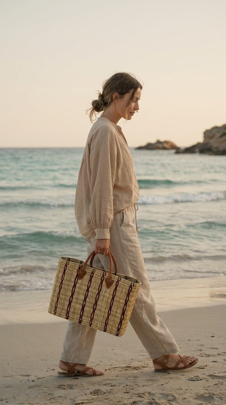 BOLSO CAPAZO PALMA WINE