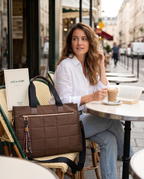 SHOPPER NYLON | BROWN