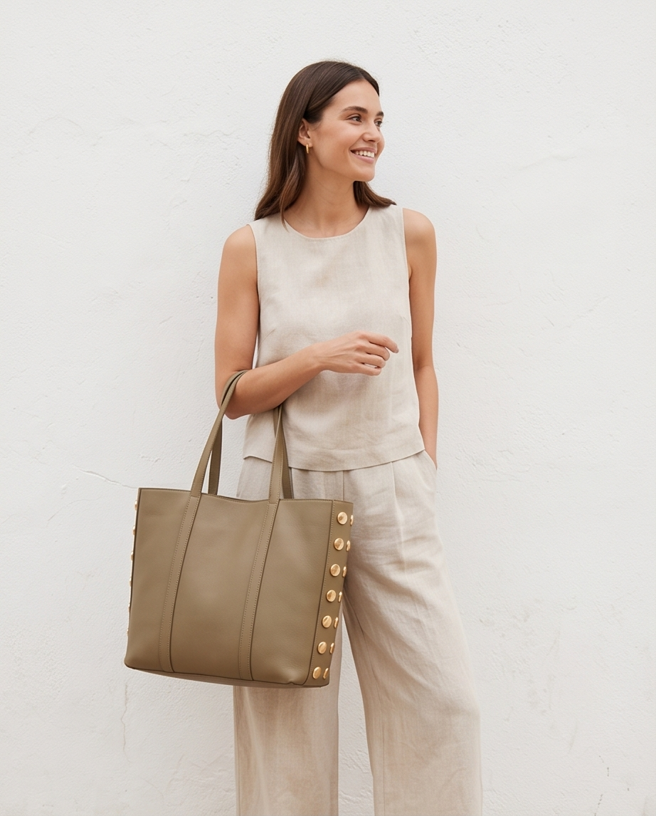 SHOPPER VICTORIA TACHAS | TAUPE