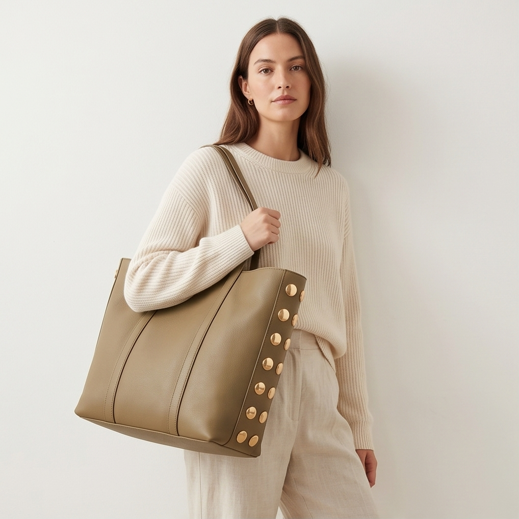 SHOPPER VICTORIA TACHAS | TAUPE