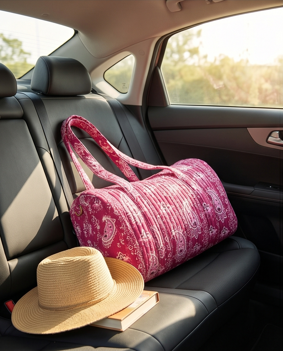 BOLSA DE VIAJE BOHO | CACHEMIR