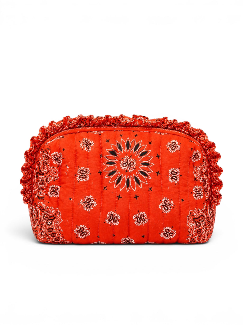 NECESER ACOLCHADO BANDANA | NARANJA