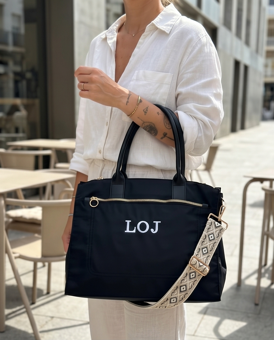SHOPPER FLORENCIA| BLACK
