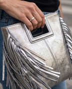 BOLSO FLECOS METALIZADO
