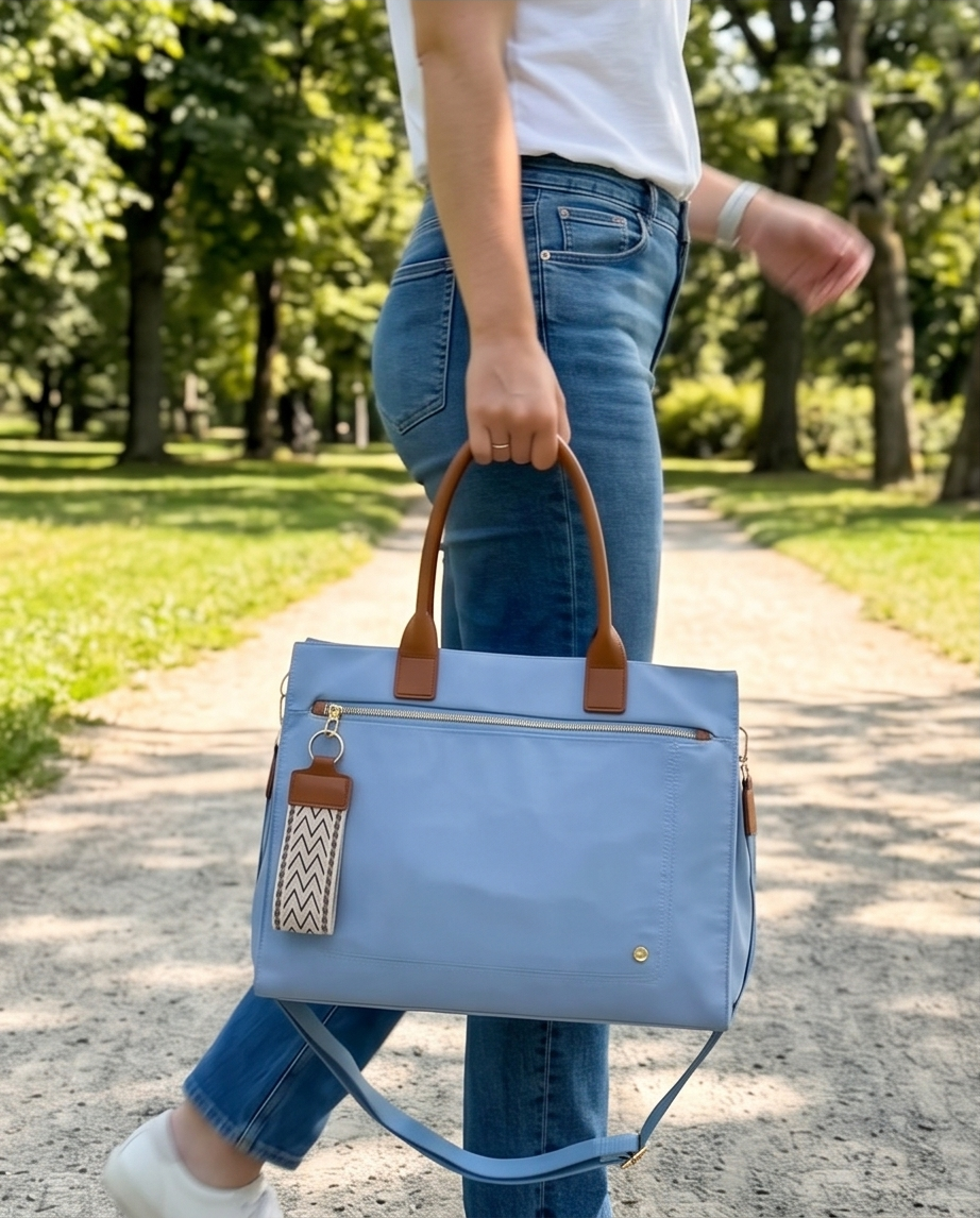 SHOPPER FLORENCIA | AZUL CLARO