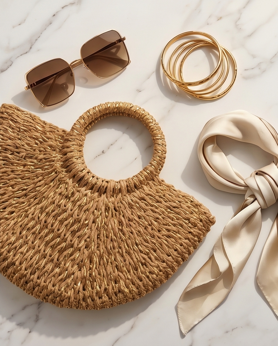 BOLSO CESTA PALMA