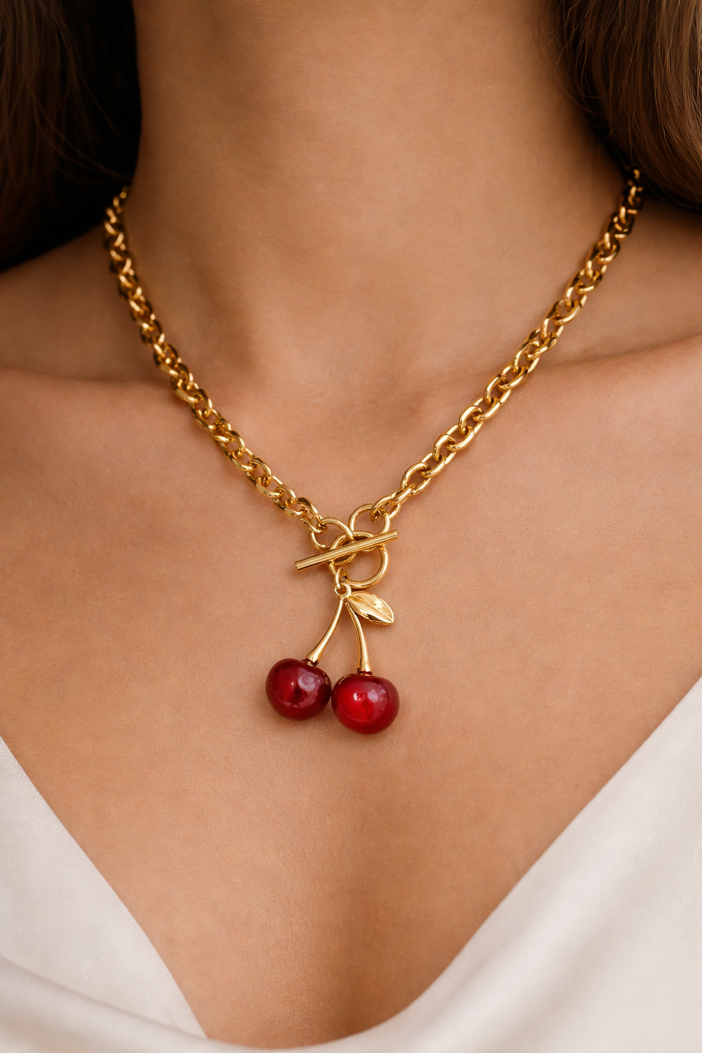 COLLAR CHERRY GOLD