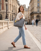 SHOPPER SIENA Gris plomo