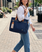 SHOPPER FLORENCIA | AZUL MARINO