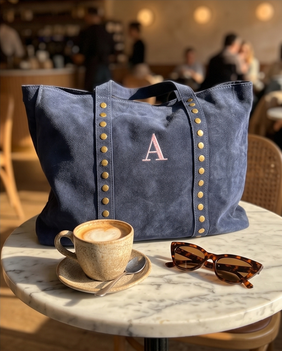 SHOPPER ROMA | AZUL MARINO