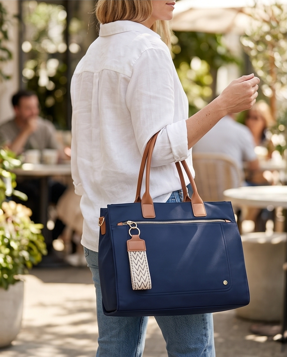 SHOPPER FLORENCIA | AZUL MARINO