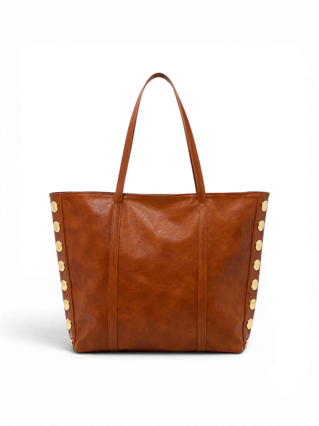 SHOPPER VICTORIA TACHAS | MARRÓN