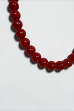 COLLAR BOLAS ROJO