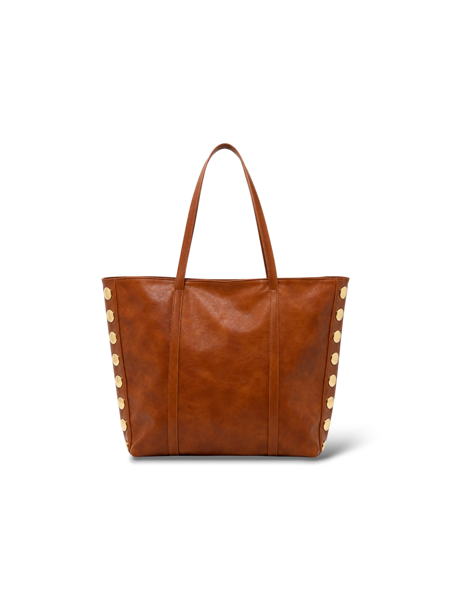 SHOPPER VICTORIA TACHAS | MARRÓN