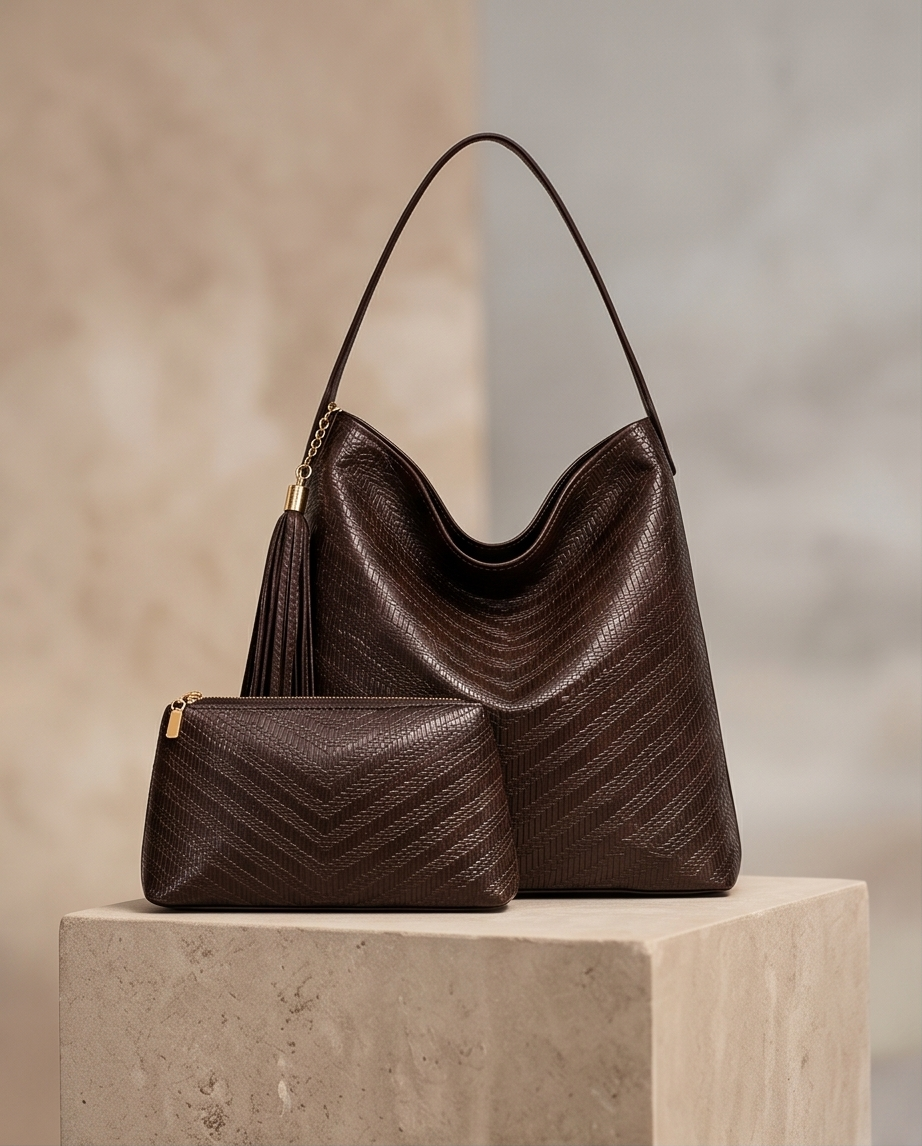 BOLSO HOBO | BROWN