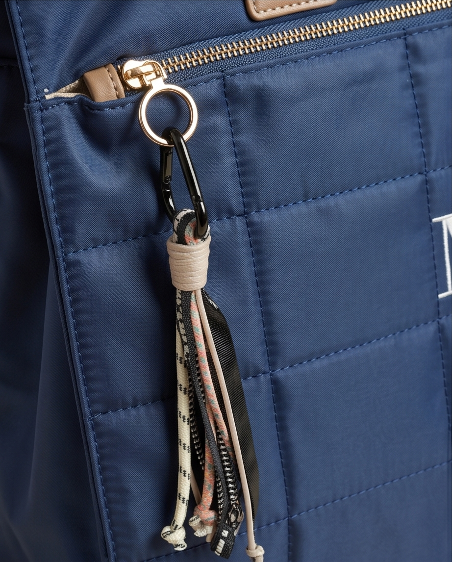 SHOPPER NYLON | AZUL MARINO