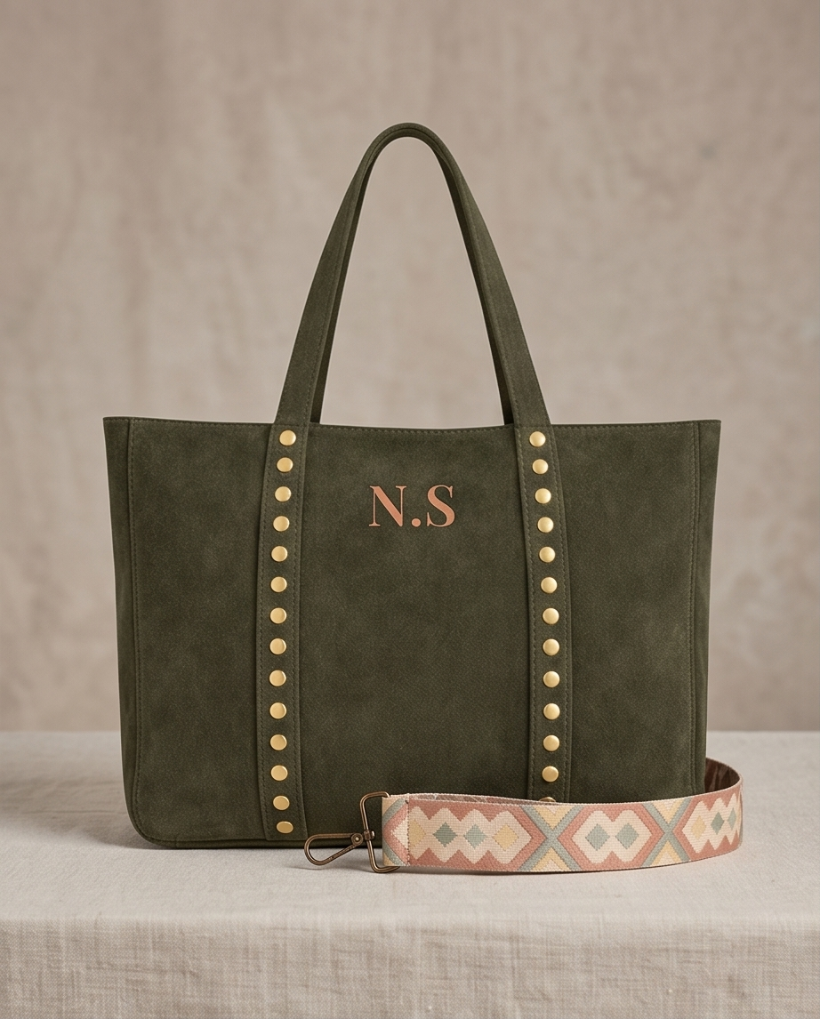 SHOPPER ROMA | VERDE CAQUI